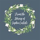 Spring Wreath Square Gift Stickers Image 3 of 3